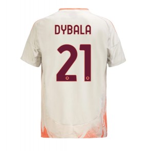 AS Roma Paulo Dybala #21 Gostujuci Dres 2024-25 Kratak Rukavima